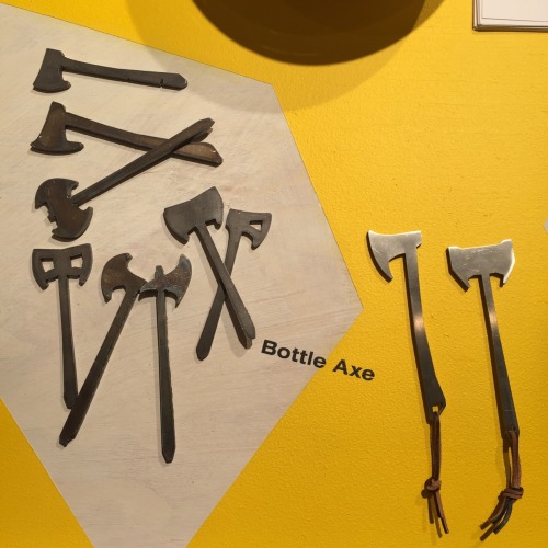 BottleAxe is on display at the Areaware booth at ICFF! And my name is on the wall! My mind is meltin