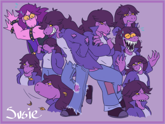 theabbystabby:There&rsquo;s too many ways to draw Susie, man. Too. Many.