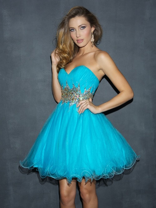 kissthedress: 2013 Short Ball Gowns Prom Dresses Collection from NightMoves by Allure! Custom y