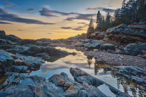 amazinglybeautifulphotography:  Otter Cliffs - Acadia National Park, ME [OC] 1440x957 - Author: shadowfaxG on Reddit