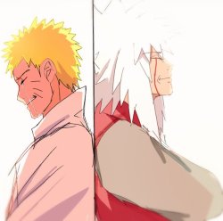 uzumakidaily:  NARUTO AND JIRAYA Artist: まこっちゃん(あおい‏  🍥  ⌞PLEASE, DON’T REMOVE THE SOURCE⌝