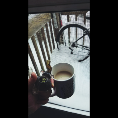 maleficent-mermaid18:  Wake & bake on this snow day.