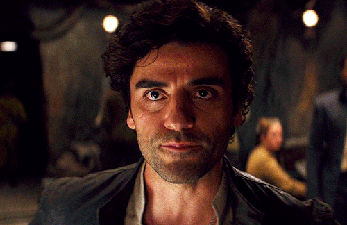 poesddameron:Oscar Isaac as Poe Dameron in Star Wars: The Last Jedi (2017)