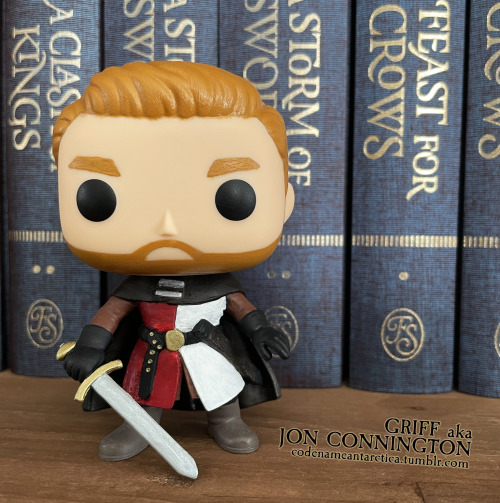 Griff aka Jon Connington Custom Funko Popbecause Young Griff needs his dad ^^