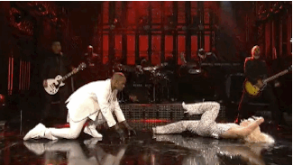 hulu:   You may want to look the other way, because Lady Gaga and R. Kelly did what