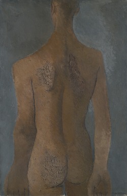 Blastedheath:pavel Tchelitchew (Russian, 1898-1957), Male Nude. Oil And Mixed Media