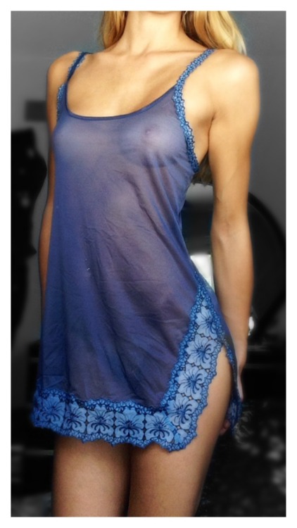 sexperfection:  classy-coquette:  See through nightgowns are the best :)  Perfect outfit. 