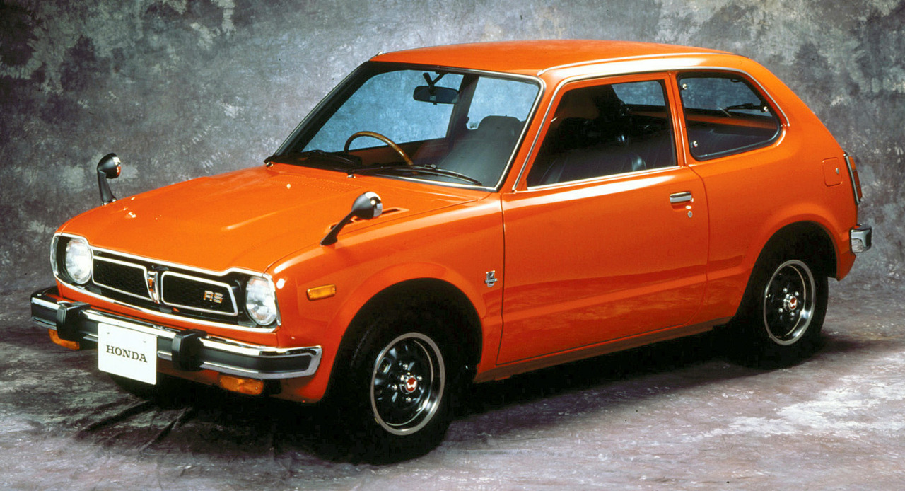 Carsthatnevermadeitetc — Honda Civic RS, 1974. The first sporty Civic