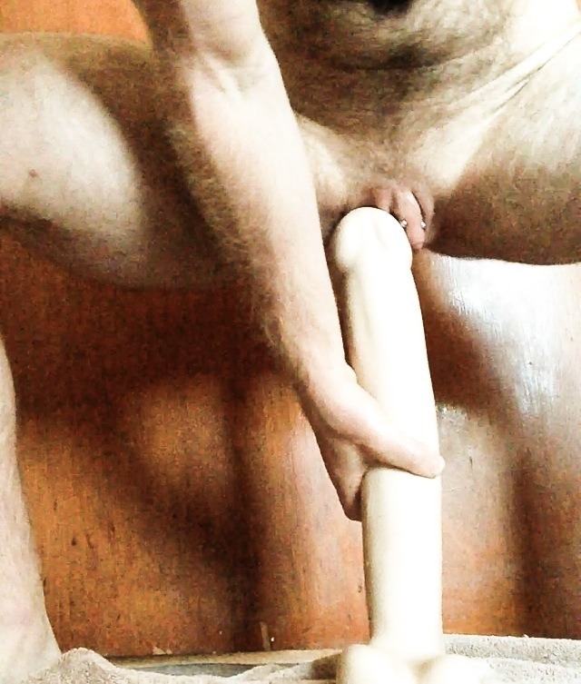 dxxxxhxxx:  Thickest dildo is now too small. 9.5 inches around the head. Time to
