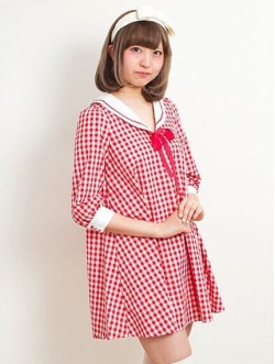 kawaii-finds:  Gingham Dress ~ อ.99 