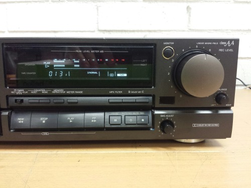 Technics RS-BX626 Stereo Cassette Deck, 1992