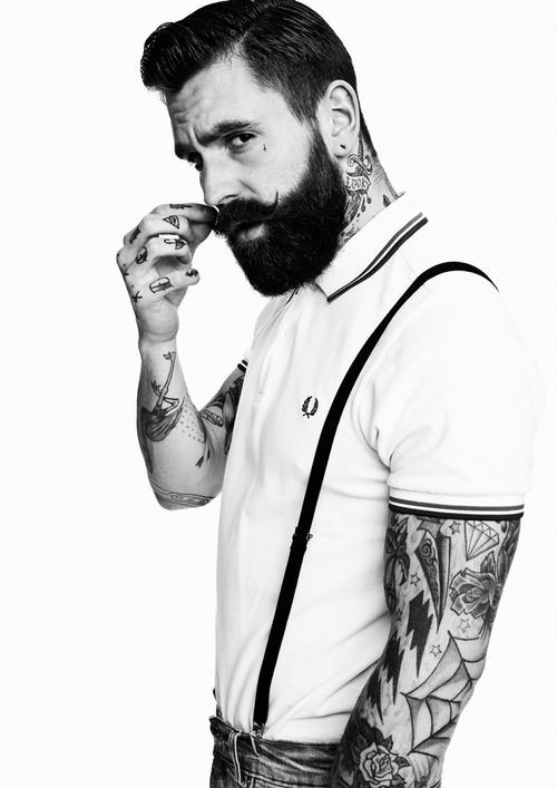 alabaster-angel:  beard-and-piercings:  someday I hope to be as attractive as this