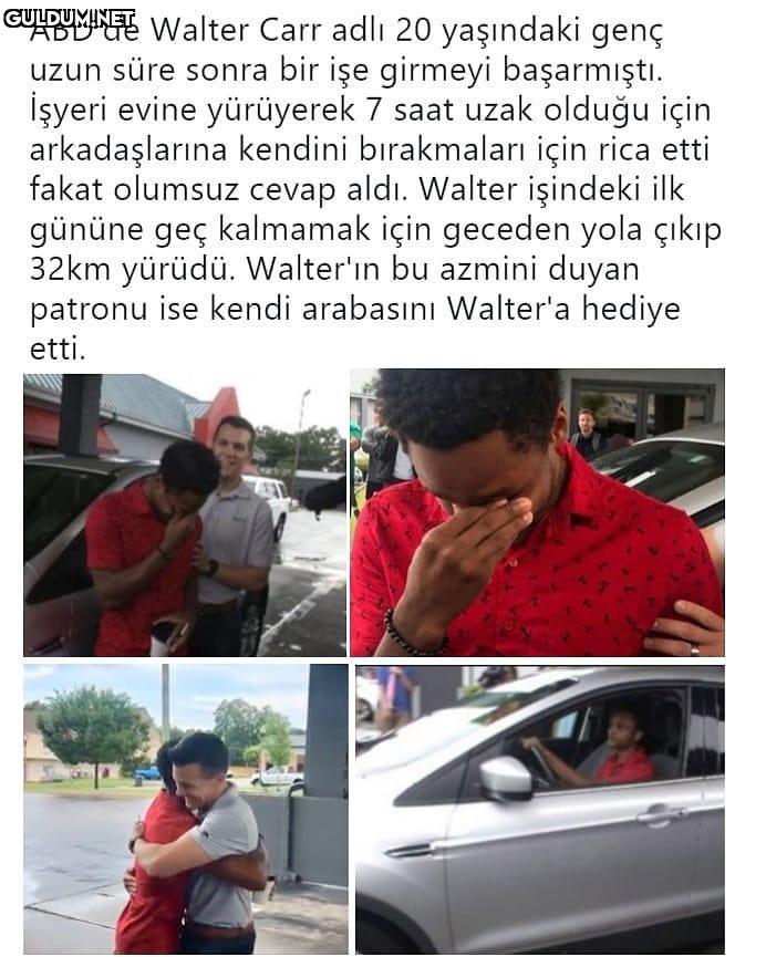 ABD'de Walter Carr adli 20...