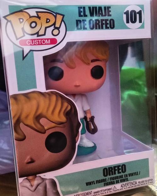  El funko pop personalizado de Orfeo, el protagonista de mi libro ilustrado “El viaje de Orfeo