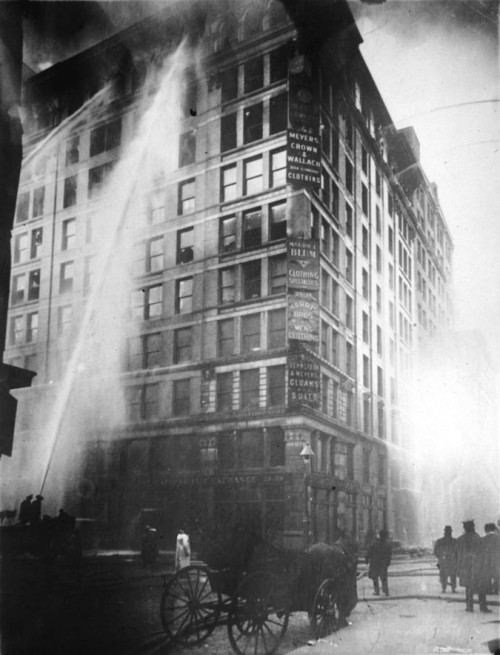 The disaster of the Triangle Shirtwaist Factory. 145 people dead due to lousy safety conditions with