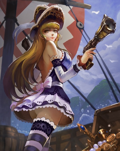 hottestcosplayer:  sexycosplaygirlswtf:  Miss Fortune Get hottest cosplays and sexy