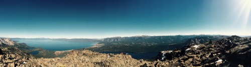 1t. Mt.Tallac On top of this magnificent castle of rock.