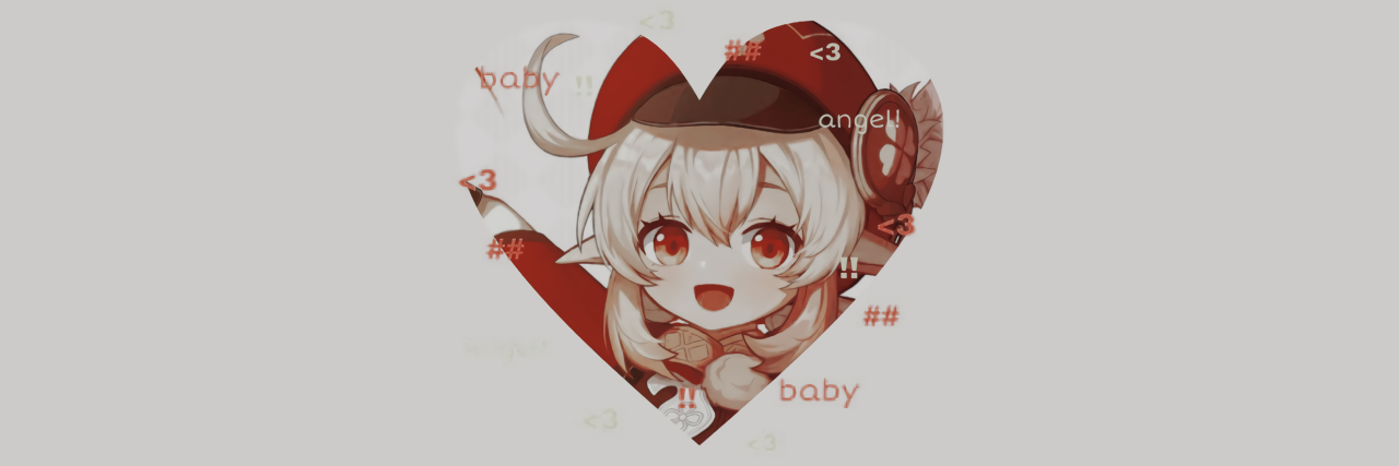 𝒊𝒄𝒐𝒏𝒔 𝒂𝒏𝒅 𝒎𝒐𝒓𝒆 — GENSHIN IMPACT !! ☆ klee layouts