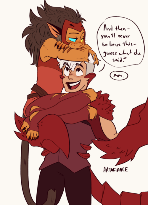 Porn photo artofkace:AU where Catra just accepted her