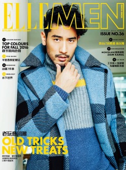 blog-girl-on-film:  Godfrey Gao by Kwannam Chu | Elle Men Hong Kong. August 2016