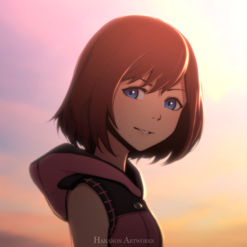 [Fanart] Kingdom Hearts 3 - Kairi.Artwork by Hananon (me)Instagram https://instagram.com/hananon_art