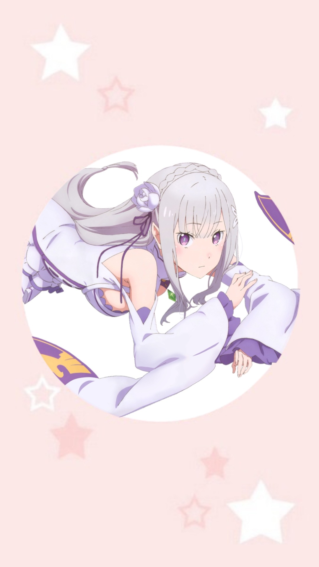 Emilia Re:Zero Beautiful Anime Wallpapers - HD iPhone Wallpaper