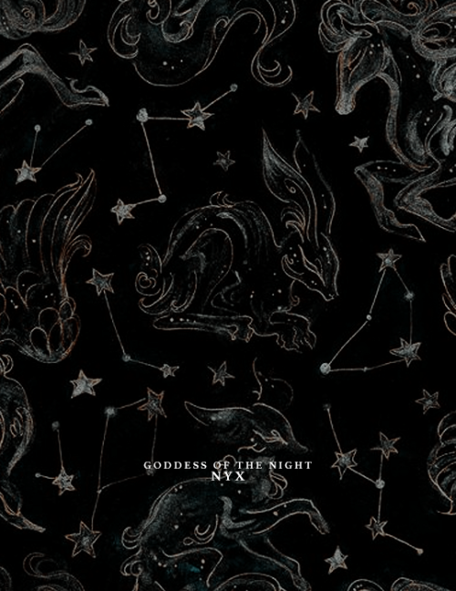 oikawas: MYTH POSTERS: NYX, GODDESS OF THE NIGHT