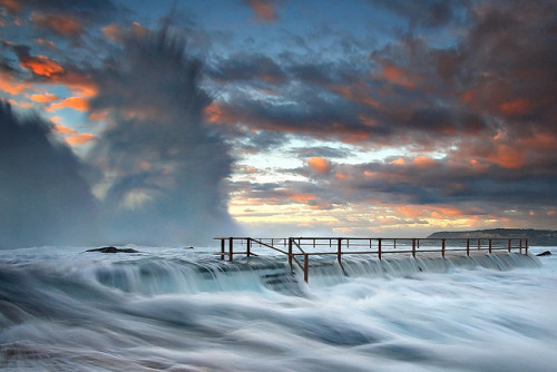 North Curl Curl Explosion by Tim Donnelly (TimboDon) on Flickr.