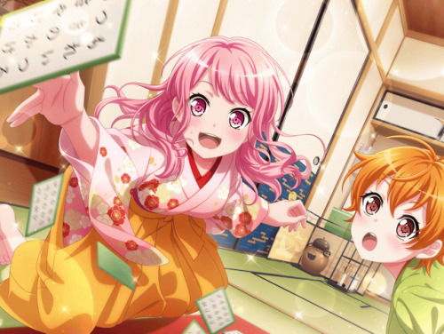 Charmed Garuta - Gacha Update 09/20The event Gacha, featuring Aya, Sayo, and Kanon as Pure / Green, 