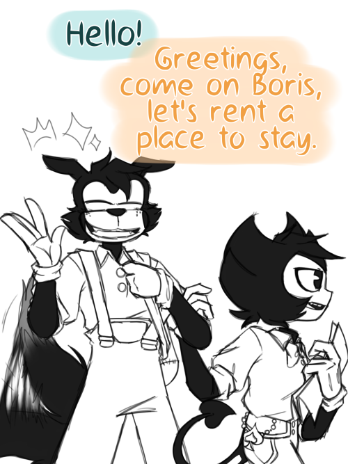 Hi Bendy And Boris. What's Up With U 2