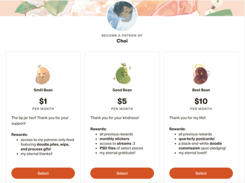 And while we’re on the subject, I launched my Patreon!Please consider checking it out and supporting