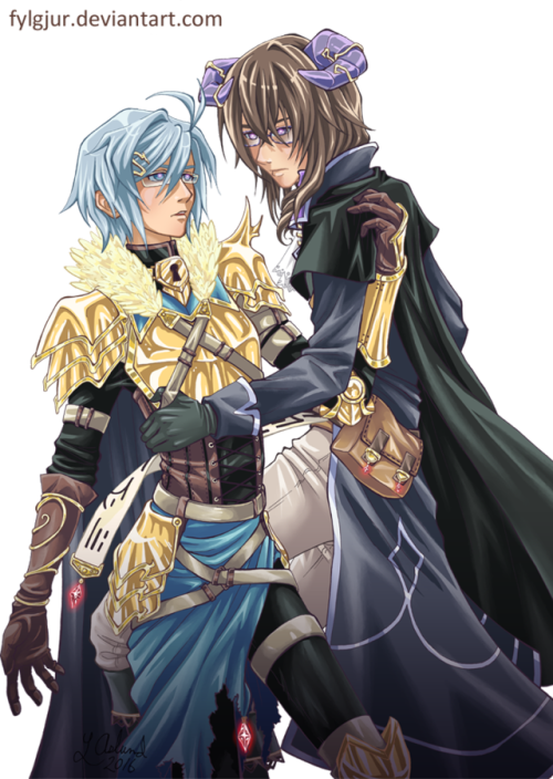 omglaila: Compilation post of all the images of my fan-art for Hatoful Boyfriend: Absolute Zero char