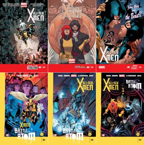 thebendisageofcomics:  All-New X-Men Cover Gallery