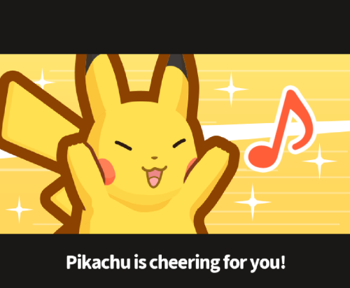 hoplocats:rb for pikachu to cheer for your followers too!