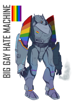 cassandracroft:  katybug87:  catoncoals:  thecatwrites:  commander-kulan:  crimm-art:  this is it. this will be my jaeger.  Excellent.    Ok but who are the pilots?  These guys, DUH.  I wasn’t going to reblog this, but then I saw the pilots.  ^^