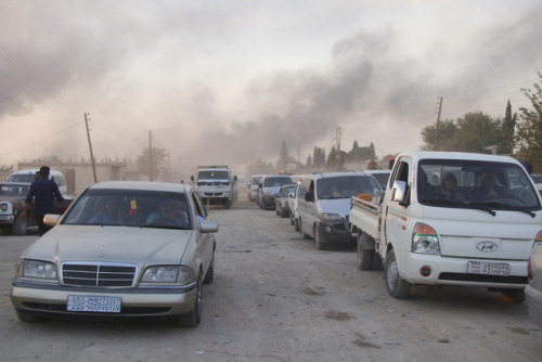 PHOTOS: Turkey presses Syrian assault as thousands flee the fightingTurkish ground forces seized at 