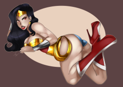 [C] Vampire Wonder Woman by lufidelis 