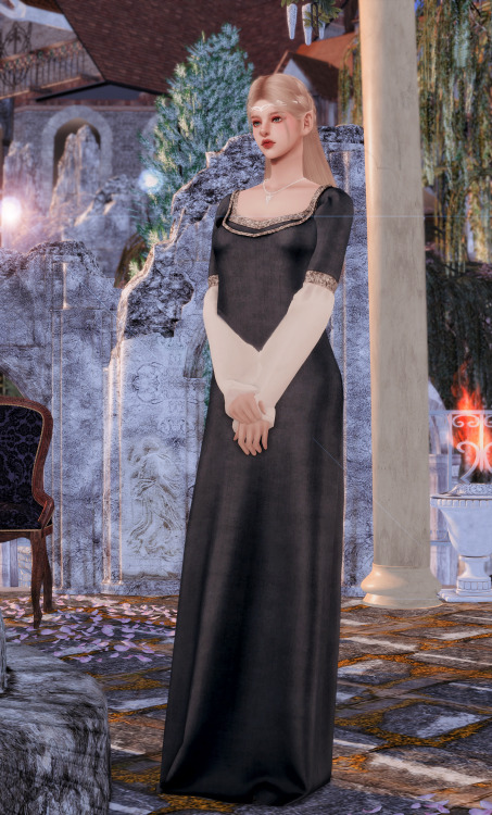 RIVENDELL COLLABORATION _The Lord Of The Rings- DRESS 3 (female2 &amp; male1)- NEW MESH- ALL LODS- 