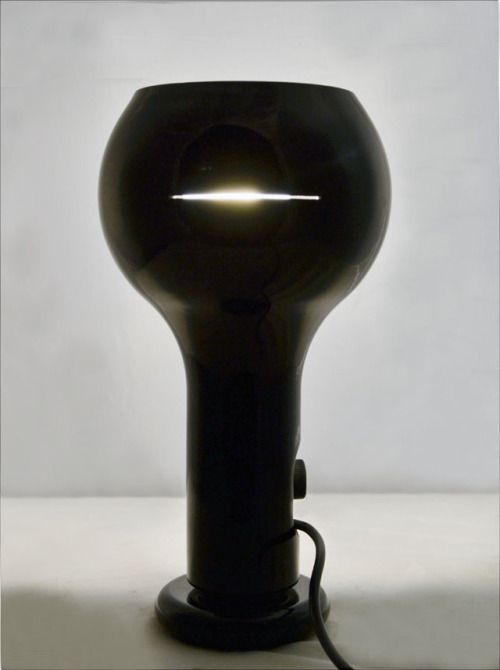 Table Lamp, Flash model produced by Oluce from 1968. Design Joe Colombo.