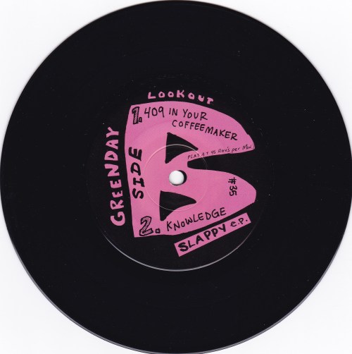 yetanothermusicblog2014:Green DaySide A - Paper Lanterns / Why Do You Want Him?Side B - 409 in Your 