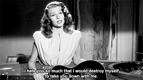 babeimgonnaleaveu: Gilda (1946) dir. Charles Vidor 