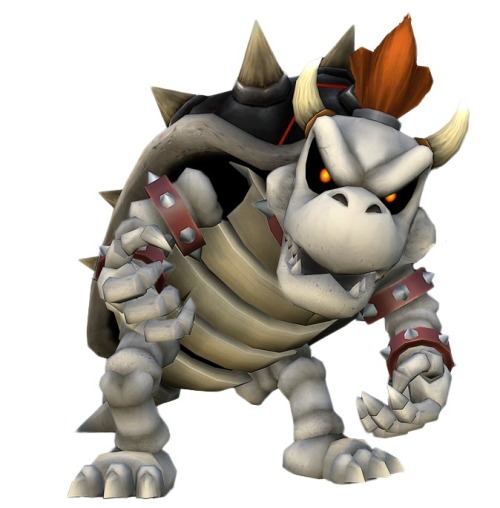 trinester:  Project M Alt. Costumes - Dry Bowser and Shadow Queen Peach 