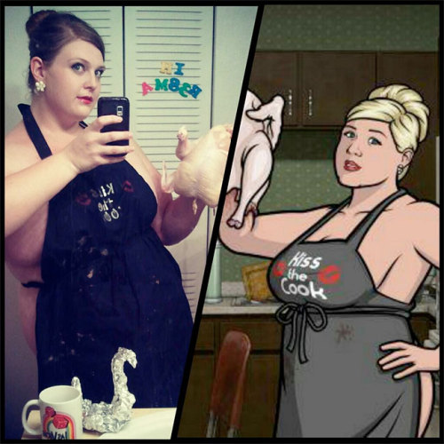 vaders501st13:  A little Pam Poovey Cosplay for yah. Seriously if you don’t watch Archer then you must go and start watching now! http://www.uproxx.com/tv/2013/09/archer-amber-nash-pam-poovey-cosplay/#page/1 