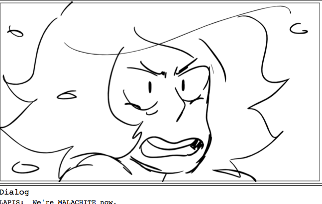 laurenzuke:  some drawings from tonights episode “Chille Tid” – the malachite