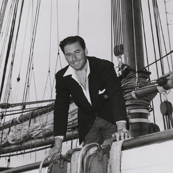 Admirer of all things Errol Flynn — Errol Flynn on his boats.