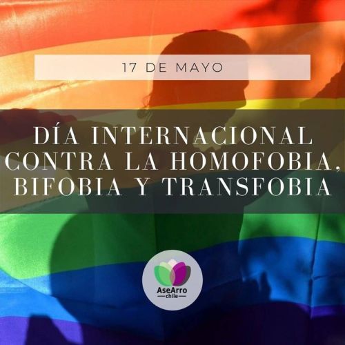 Hoy, 17 de mayo, es el #IDAHOBIT: el Día Internacional contra Homofobia, Bifobia y Transfobia. En un