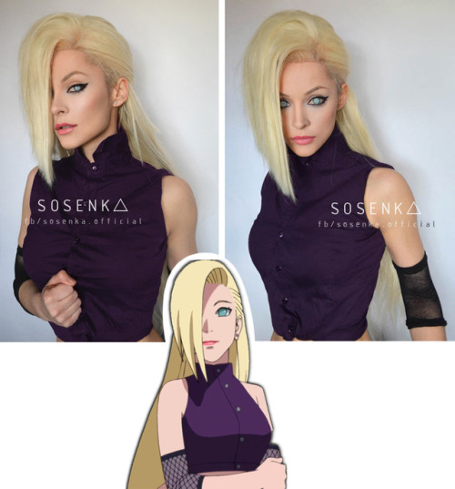 Ino’ makeup from Naruto