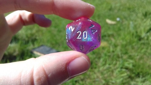 imayhaveadiceproblem: °•*°☆ Shimmers with Chessex Borealis