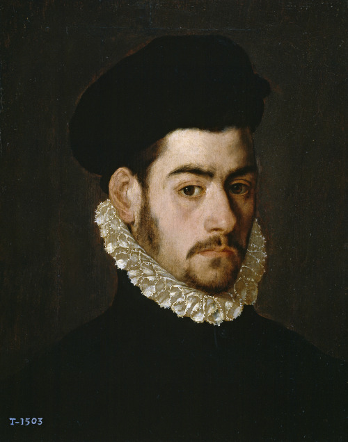 Self-Portrait (?), by Alonso Sánchez Coello, Museo Nacional del Prado, Madrid.