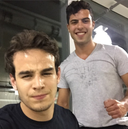 dylanchriscobrien:  Nunodesalles76 & another great workout for the “Shadowhunters” boys!! LEG DAY!! (x) 